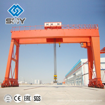 China Crane Manufacturer High Quality Double Girder Over head Gantry Cranes with Competitive Price